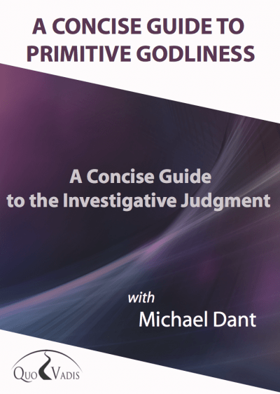 11-A CONCISE GUIDE TO THE INVESTIGATIVE JUDGMENT By Michael Dant